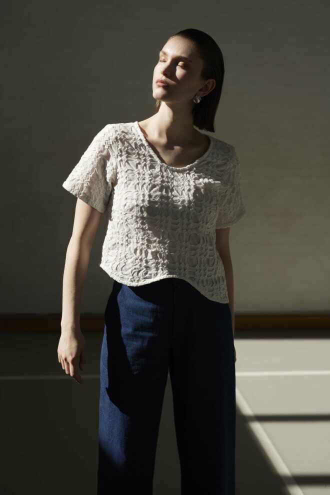 ORIGAMI TOP | WHITE - Image 3